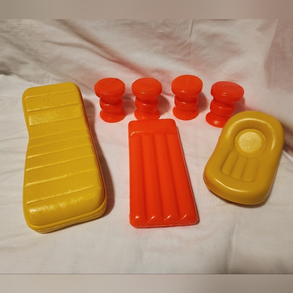 Mattel Other - Vintage 1970s Mattel Barbie Pool Accessories
